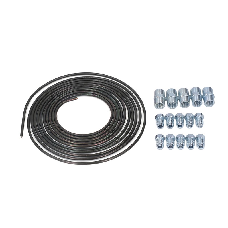 5m PVF Coated Steel Brake Line Pipe Tubing Kit with