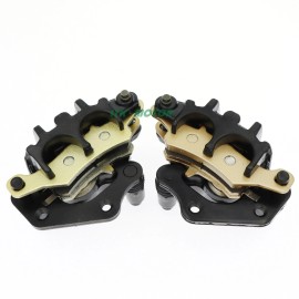 LYK New Front Left Right Brake Calipers Kawasaki Brute Force 650 KVF650D 4x4 05-13