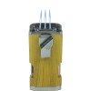 Ever Tech Triple Jet Torch Flame Refillable Butane Wooden Lighter