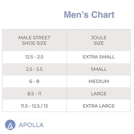 Apolla The Joule Compression Barefoot Socks for Men and Women, 20-30 mmHg, As Seen on Shark Tank, Arch Support, 1 pair