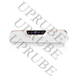 Vacuum Sealer, 120W Vacuum Sealer Machine for Dry/Moist Food, 62kPa Food Preservation System with 10" Seal Bar, Compact 13in Household Sealer（White）