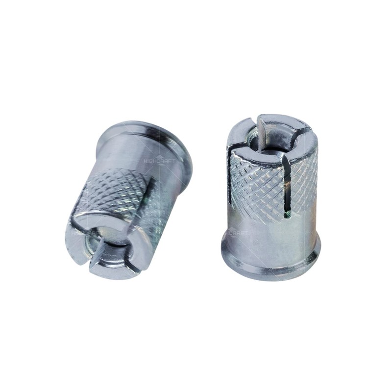 Highcraft FJBN34 1/2 Inch Mini Drop in Anchors, Zinc Plated