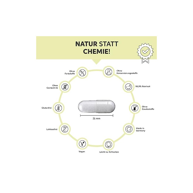 eltabia MSM Kapseln 1000 Stck | Hochdosiert 2280mg Tagesdosis organischer