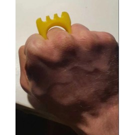 ProTeck 3D Printed Punisher Plastic Brass Knuckles Gag Gift Toy Knuckles Prop