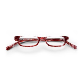 eyebobs - What Inheritance? | Premium Reading Glasses for Men and Women | Half-Rim Frames for Average Faces, Red Rose Bush, 3.00