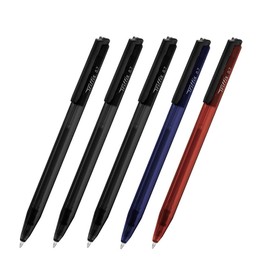 Monami Trifis (Triffis) Oil-Based Ballpoint Pen 0.7mm Set of 12 Ink-Black,Blue,Red