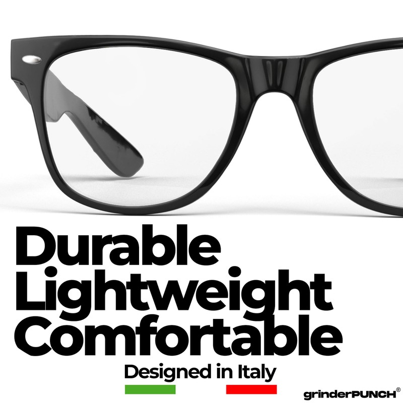 GrinderPUNCH GrinderPUNCH Blue Light Reading Glasses High Magnification Strong Reading