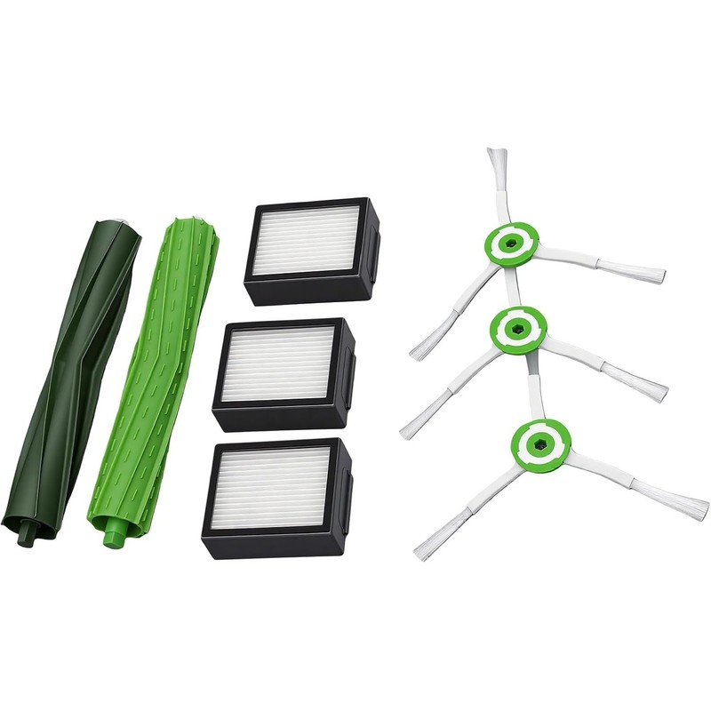 Haofy Kit de Reposición para Robot Aspirador, 2 Rodillos 3