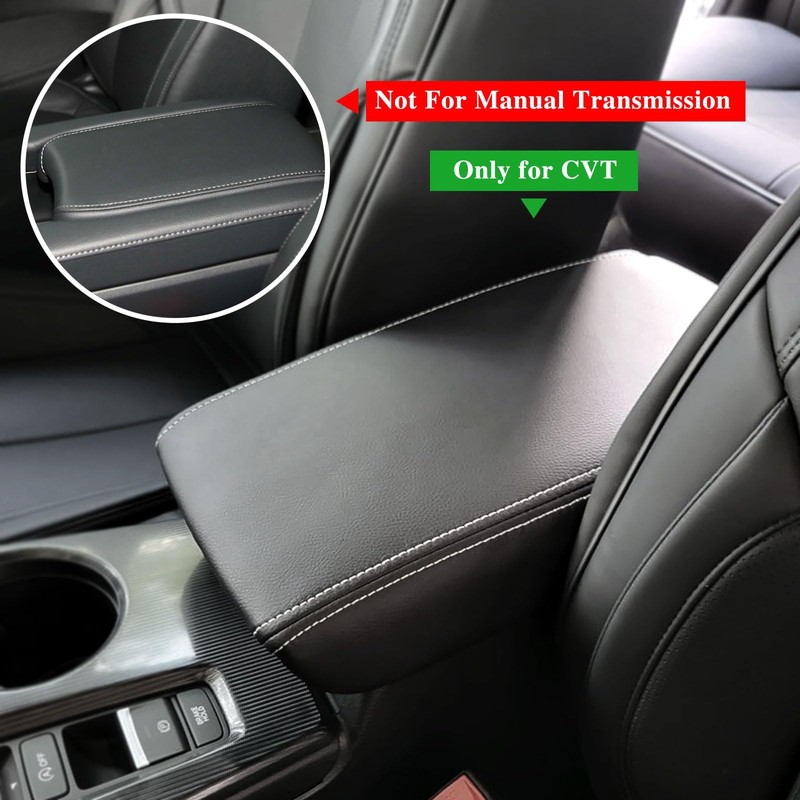 Ruautumn Car Center Console Armrest Cover for Honda Civic 2022-2025,