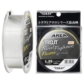Toray Fluorocarbon Line Trout Real Fighter Fluoro 100m 1.25lb Natural