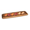 Lipper International Acacia Narrow Serving Tray for Sushi or Cheese,