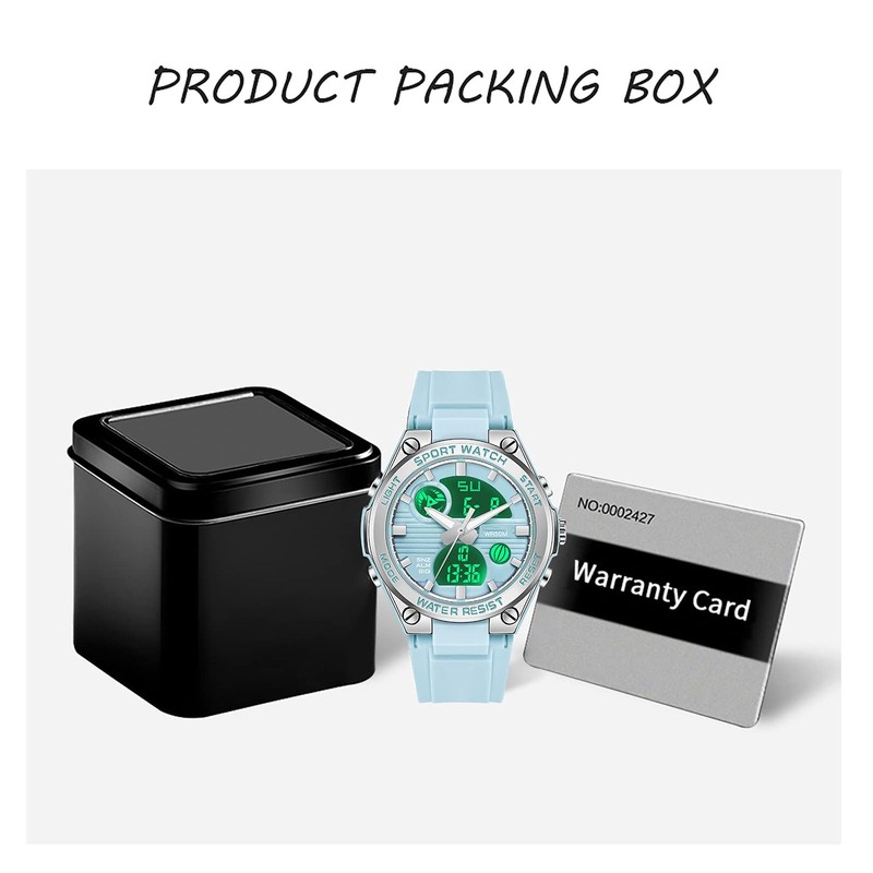 findtime Ladies Sport Digital Watches Wrist Watch for Women with