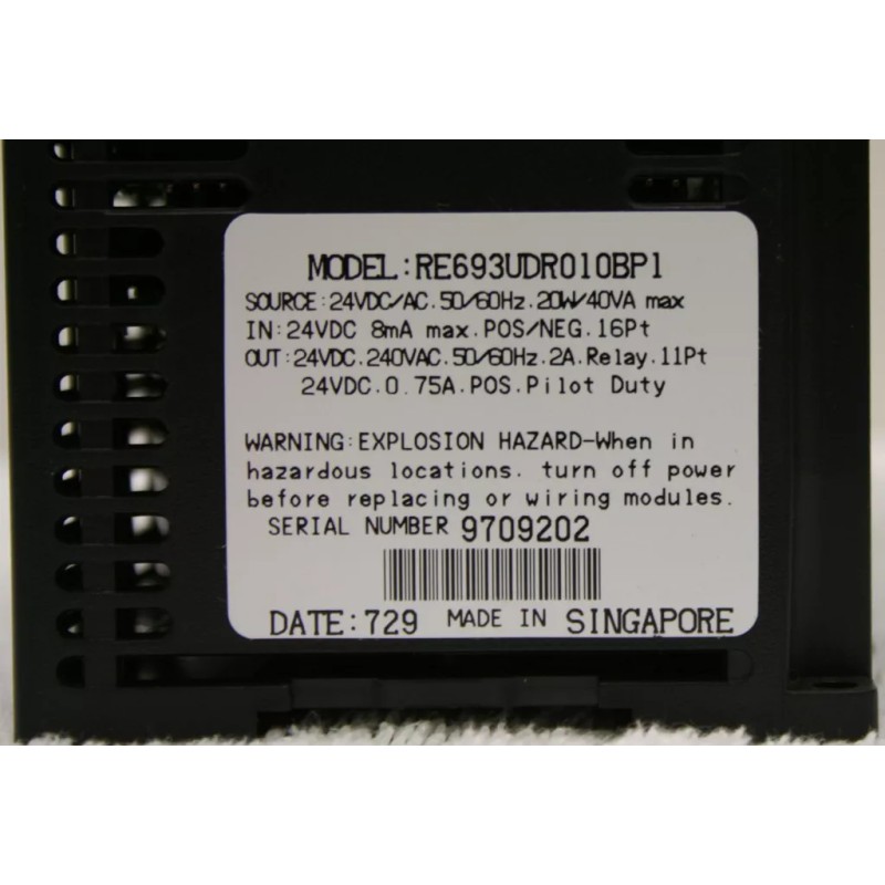 Russelectric RPTC RE693UDR010BP1 PLC NIB