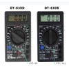 DTY DT-830D Small Digital Multi Tester with Japanese Instruction Manual