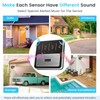 Chtoocy 1/2 Mile Long Range Solar Wireless Driveway Alarm Outdoor