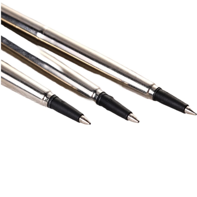 5 x Blue Quink Rollerball Pen Refills Medium - Parker