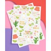 xo, Fetti Margarita Temporary Tattoos - 54 Gold Foil Pcs
