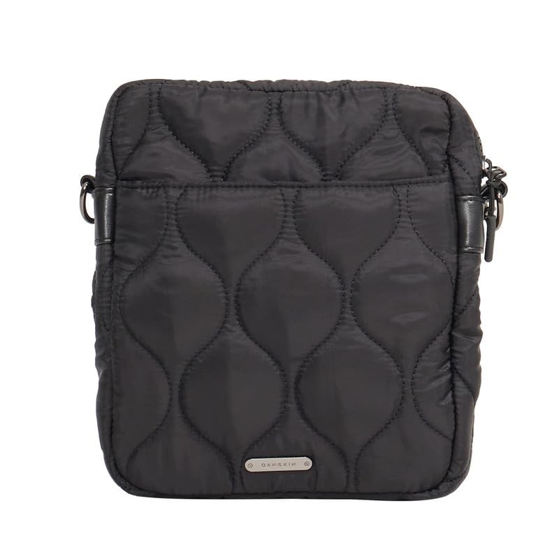 Danskin Blake Crossbody Bag, Black