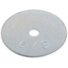 Hard-to-Find Fastener 014973454791 Fender Washer, 1/4 x 2, 15, Silver