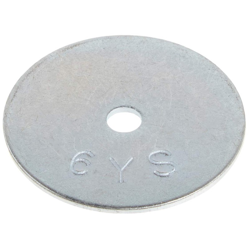 Hard-to-Find Fastener 014973454791 Fender Washer, 1/4 x 2, 15, Silver