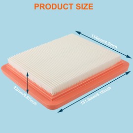 ZAMDOE 17211-Z8B-901 Air Filter, 4 Pack HRX217 Air Filter for Honda HRR216 HRR216K9 HRS216 HRS216K6 HRS217K5 HRS216K5 GCV160LA1 GCV190LA GC135 GC160 Engine Walk Behind Mower, EB2800I EG2800I Generator