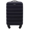 Wrangler Hardside Carry-On Spinner Luggage, Navy Blue, 20-Inch