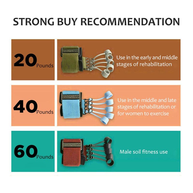 Finger Flexion Trainer Rehabilitation Abduction Stretching Yoga Fitness Exercise Equipment