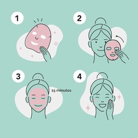 Celavi 12 mascarillas de colágeno, cuidado coreano clásico de la piel