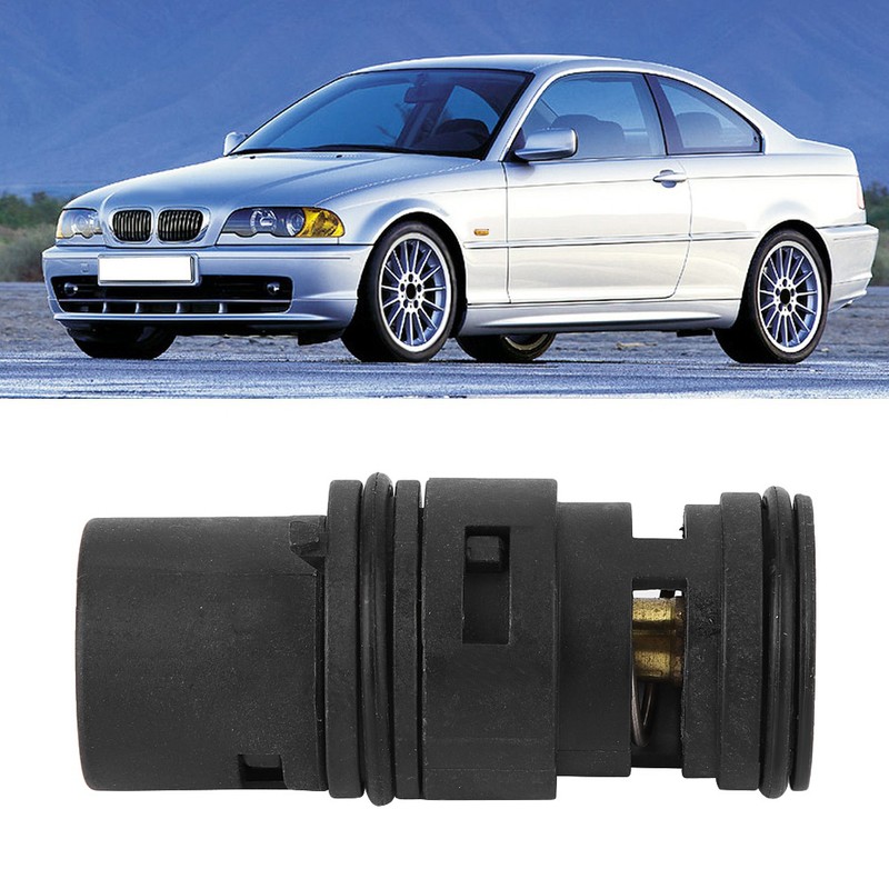 Auto Trans Oil Cooler Expansion Tank Thermostat for E46 E53