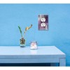 WIRESTER Duplex Outlet Cover Wall Plate/Switch Plate - Abstract Purple