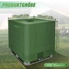 MaxAwe 1000L IBC Tank Cover, Tarpaulin for Water Tank with