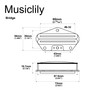 Musiclily Pro TL-DPMA Alnico 5 Dual Single Coil Sized Humbucker