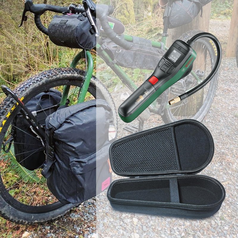 Hard Case for Bosch Electric Bike Pump, Portable Air Pump,