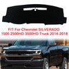 KEEGTBOX Dash Mat Cover Custom for 2014-2018 GMC Sierra Chevy