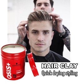Schwarzkopf OSiS+ Dust It Mattifying Powder (10g) & ASiS Hair Wax Strong Hold Pomade Gel (100ml)