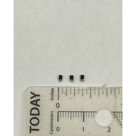 Non-operating 3 Pack 1/64 Black Silver Low Profile Stubby Antenna Scale Model Police Fire