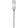 Shimmering Silver Plastic Forks, 72 Count