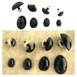 2 Koala Plastic Safety Craft Noses (44mm x 31mm)