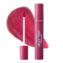 Revlon Jelly Tint Lip Color 008 Cranberry Splash Color Image: Cranberry Pink (Blue Base) Tint Lip Developed in Japan 2.6g