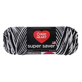 Red Heart Super Saver Yarn 932 Zebra
