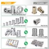 beihuazi® Rivet Nuts Thread Rivets M3 M4 M5 M6 M8
