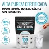 Creatina Monohidratada y Micronizada Polvo 100 Alta Pureza Certificada Sin