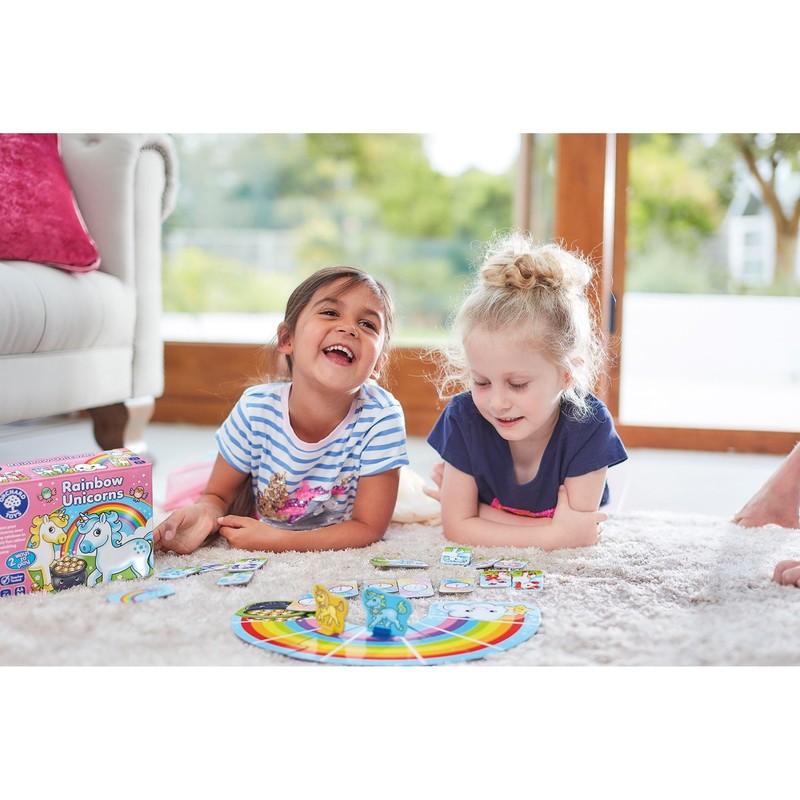 Orchard Toys Rainbow Unicorns - Educational Game to Adapt and