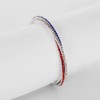 IDesign USA American Flag Bracelet Decorations Gift Red Blue White