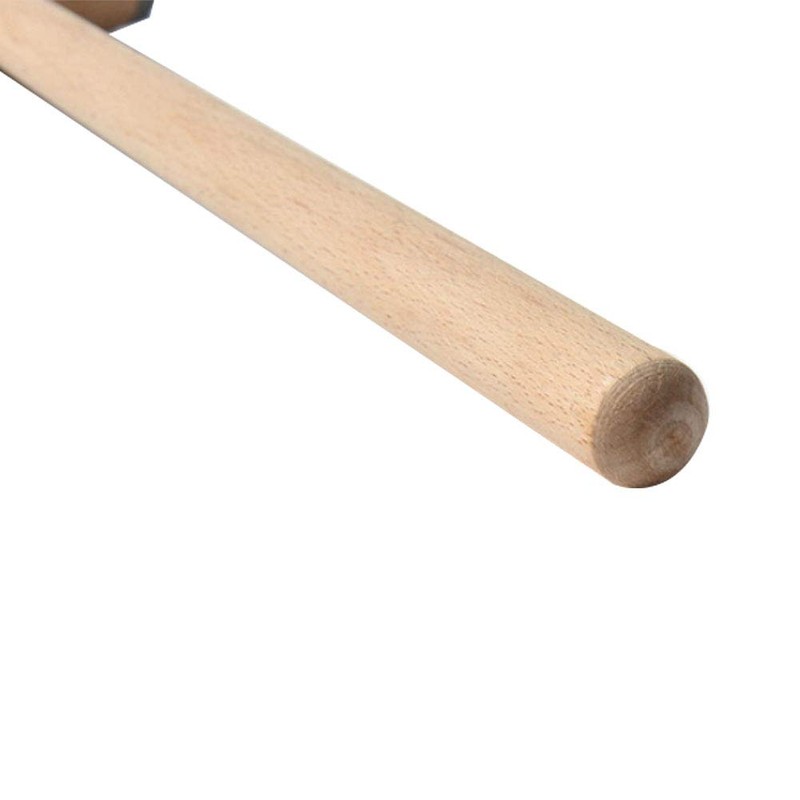 Meat Tenderizer Two Sides Meat Mallet with Wood Handle Heavy