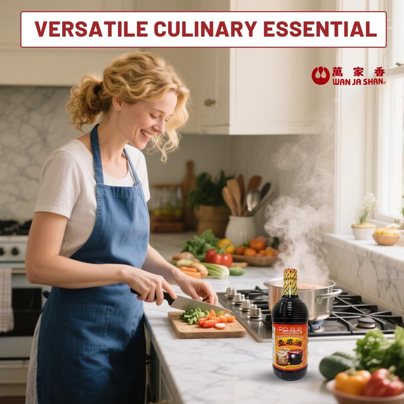Wan Ja Shan Premium Aged Soy Sauce, Pot-Bottom Soy Sauce,