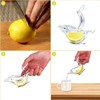 Lemon Squeezer Hand Press Portable Manual Lemon Clip Juicer Plastic