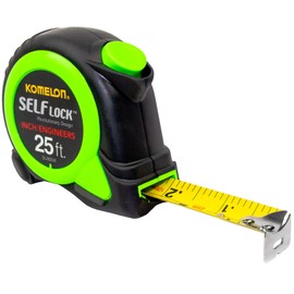 Komelon SL2825IE 25ft. Self Lock Tape Measure