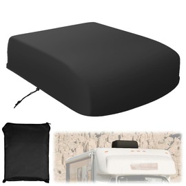 1 PCS 600D Oxford Fabric RV air Conditioner Cover, RV Trailer top Air Conditioner Cover For Dometic Brisk II, Coleman Mach I,II,III, Mach 3 Plus, Waterproof, Dustproof and UV Resistant