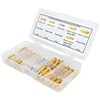 Dsnaduo 36 PCS Bleeder Valve,Brake Bleeder Screw Assortment Kit Replace